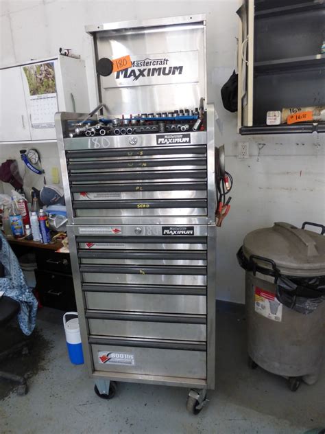 mastercraft stainless steel tool box|mastercraft tool box on wheels.